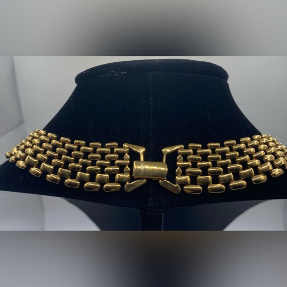 Napier Watch Band Collar Necklace (Susan Caplan Rediscovered) 1980’s - Picture 7 of 9